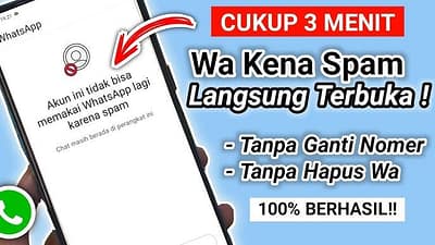 Cara Mengatasi WA Kena Spam agar Terhindar Penipuan
